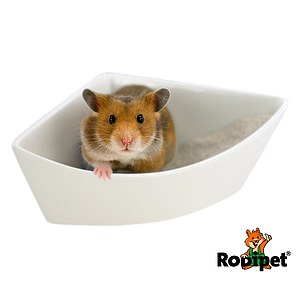 Rodipet® Keramik Ecktoilette COMFORT -- Größe M