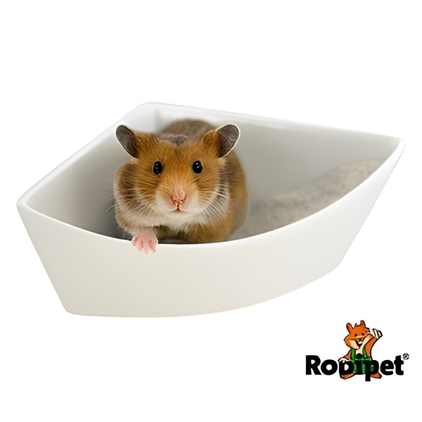 Rodipet® Keramik Ecktoilette COMFORT -- Größe M